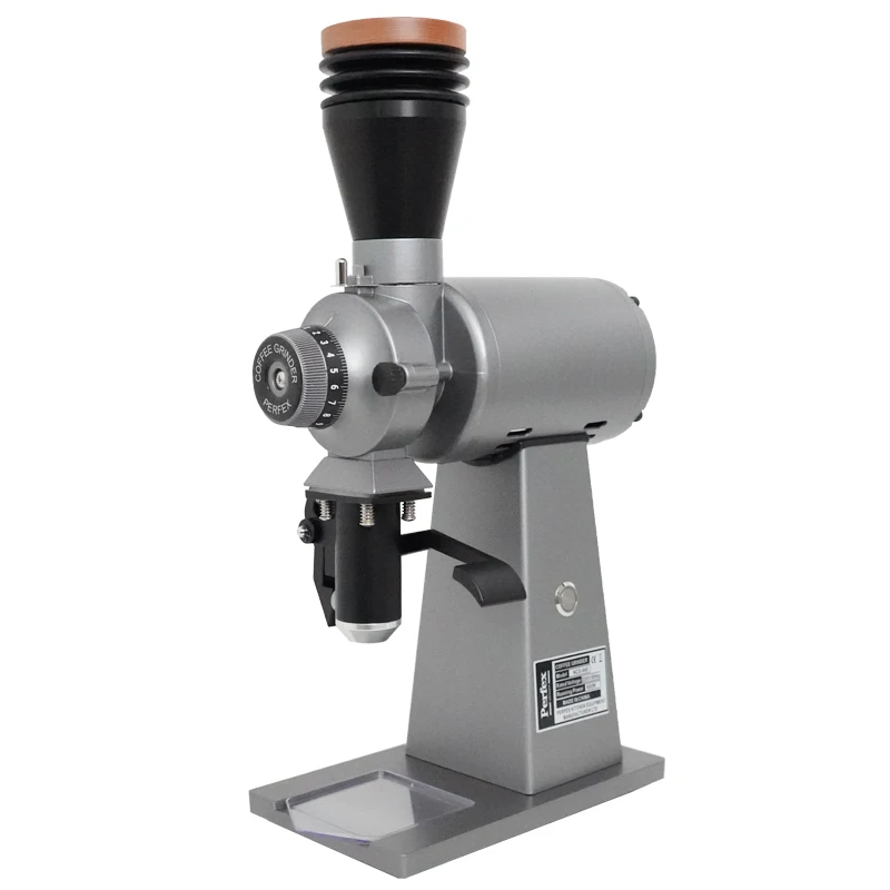 Coffee Equipment For Cafe - 調整可能な電動エスプレッソコーヒーグラインダー業務用機器90mmバリミルカフェ豆挽き器