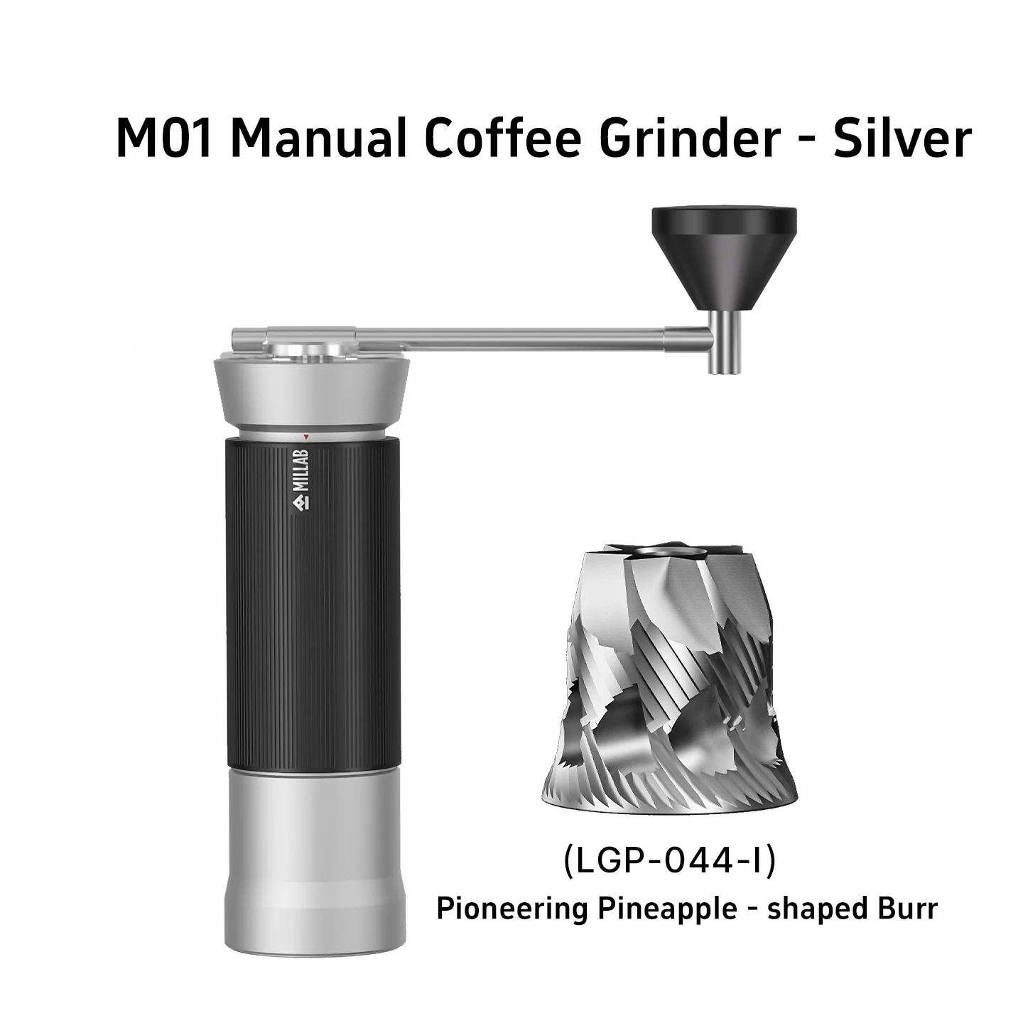 Coffee Equipment Pour Over - 2025 TIMEMORE x MILLAB M01 ハンドコーヒーグラインダー、エスプレッソ＆ドリップコーヒー用マニュアルコーヒー豆グラインダー、コーヒー醸造器具
