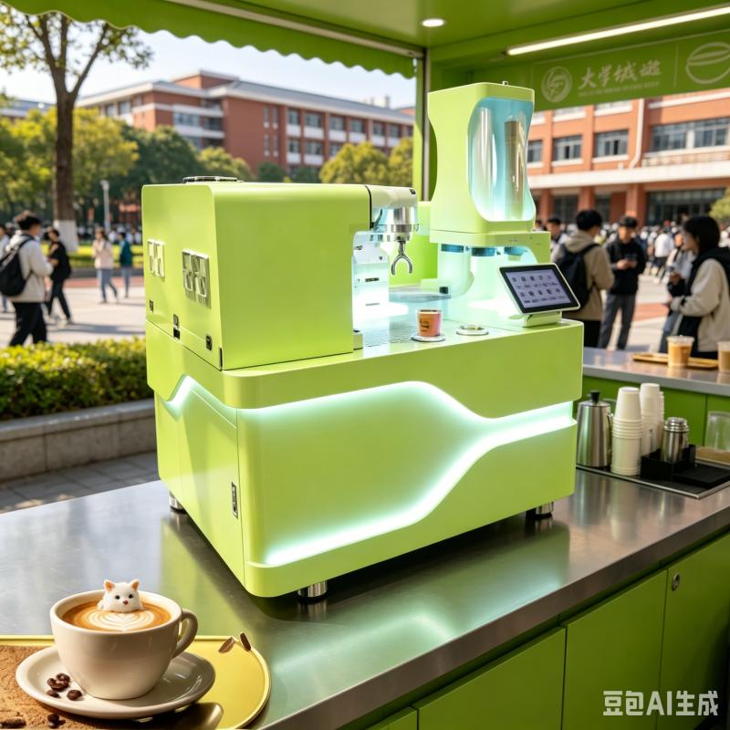 Coffee Equipment For Cafe - インテリジェントロボットコーヒーマシン カスタマイズエスプレッソコーヒーメーカー 自動飲料メーカー スマートタッチコントロール カフェ機器