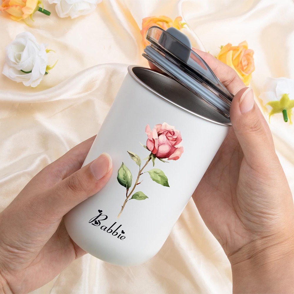 パーソナライズされたカスタマイズ名：カーネーションフラワー  - Coffee Equipment Names のレビューと価格