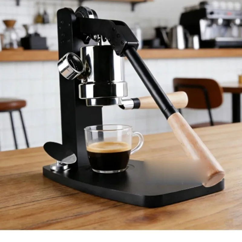 ハンドレバーエスプレッソコーヒーマシンポータブル手動プレスコ - Coffee Equipment For Cafe のレビューと価格
