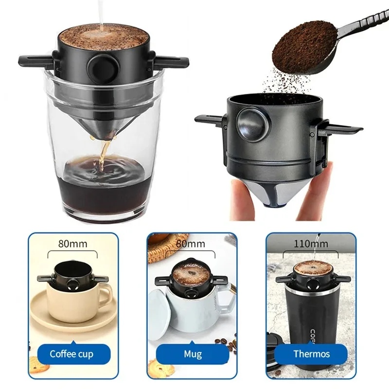 コーヒーメーカー ポータブル ポアオーバー コーヒーメーカー - Coffee Equipment Pour Over のレビューと価格
