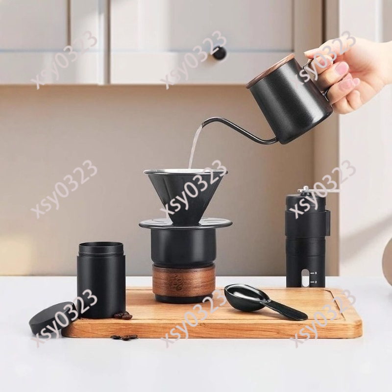 ポータブルコーヒーメーカーセット、アウトドア旅行キャンプ用コ - Coffee Equipment Pour Over のレビューと価格