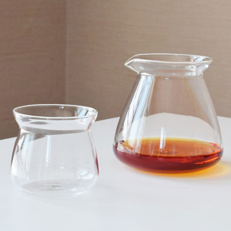 新しい 520 ミリリットルガラスコーヒーポット、コーヒーカ - Coffee Equipment Pour Over のレビューと価格