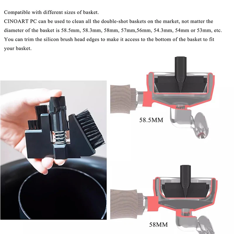クリーナーカフェ機器業務用自動コーヒーポルタフィルタークリー - Coffee Equipment For Cafe のレビューと価格