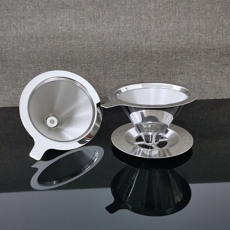 304ステンレス鋼製ポアオーバーコーヒードリッパー、フィルタ - Coffee Equipment Pour Over のレビューと価格