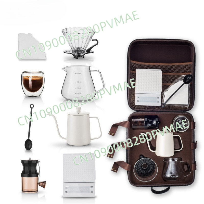 手淹れコーヒーセット アウトドアキャンプコーヒー器具 フルセ - Coffee Equipment Pour Over のレビューと価格