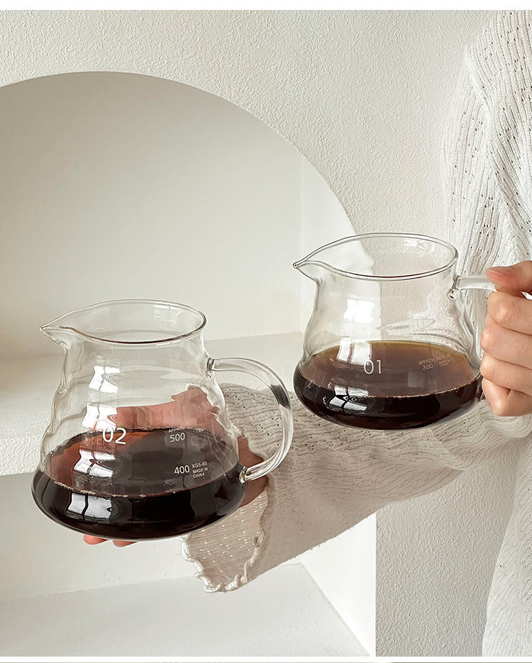 雲朵コーヒーポアオーバーケトルコールドブリューポット耐熱ガラ - Coffee Equipment Pour Over のレビューと価格