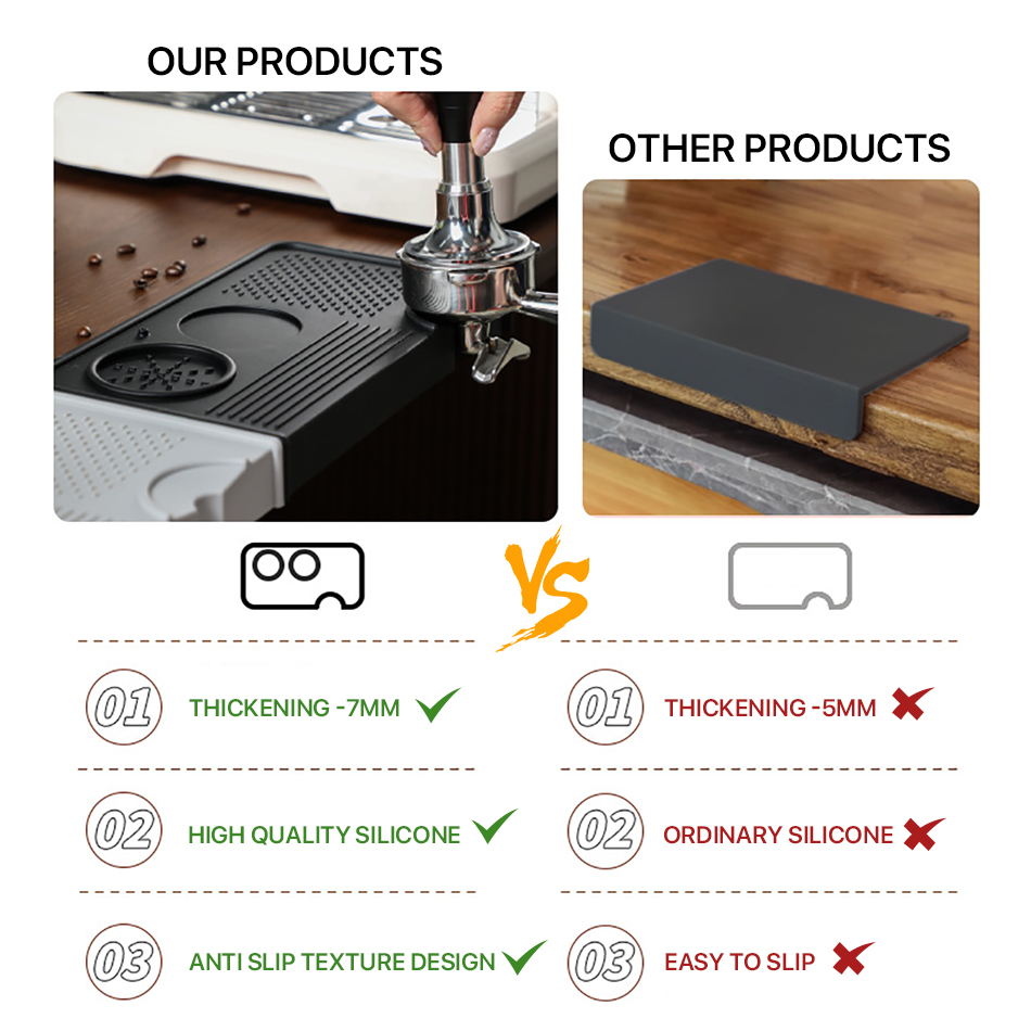 コーヒータンパーマットステーションスタンドポルタフィルターホ - Coffee Equipment Rack のレビューと価格