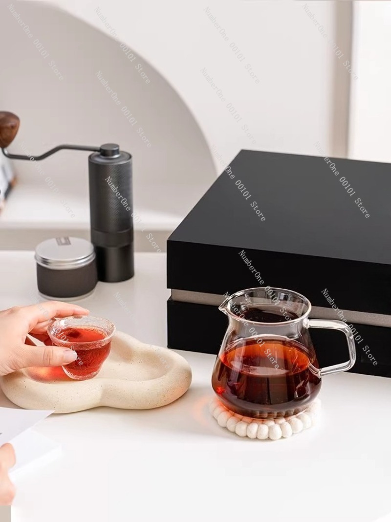 手動コーヒーメーカーセットギフトボックスグラインダーフィルタ - Coffee Equipment Pour Over のレビューと価格