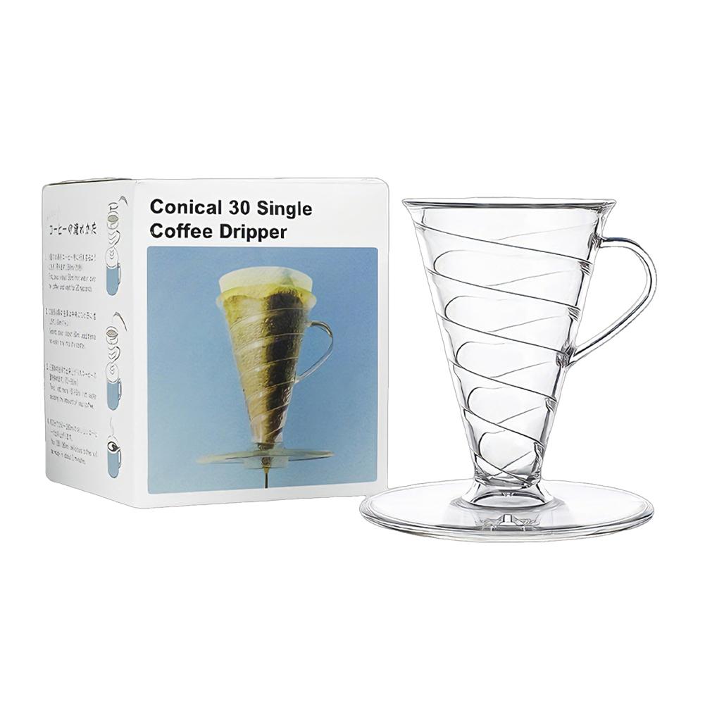 コーヒーフィルター円錐形 30 個コーヒードリッパーハンドブ - Coffee Equipment Machine のレビューと価格