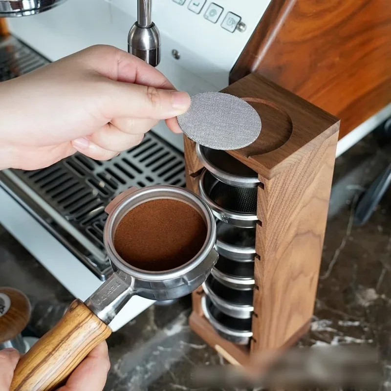 コーヒーパウダーボウル収納ラック、エスプレッソバスケット、デ - Coffee Equipment Rack のレビューと価格