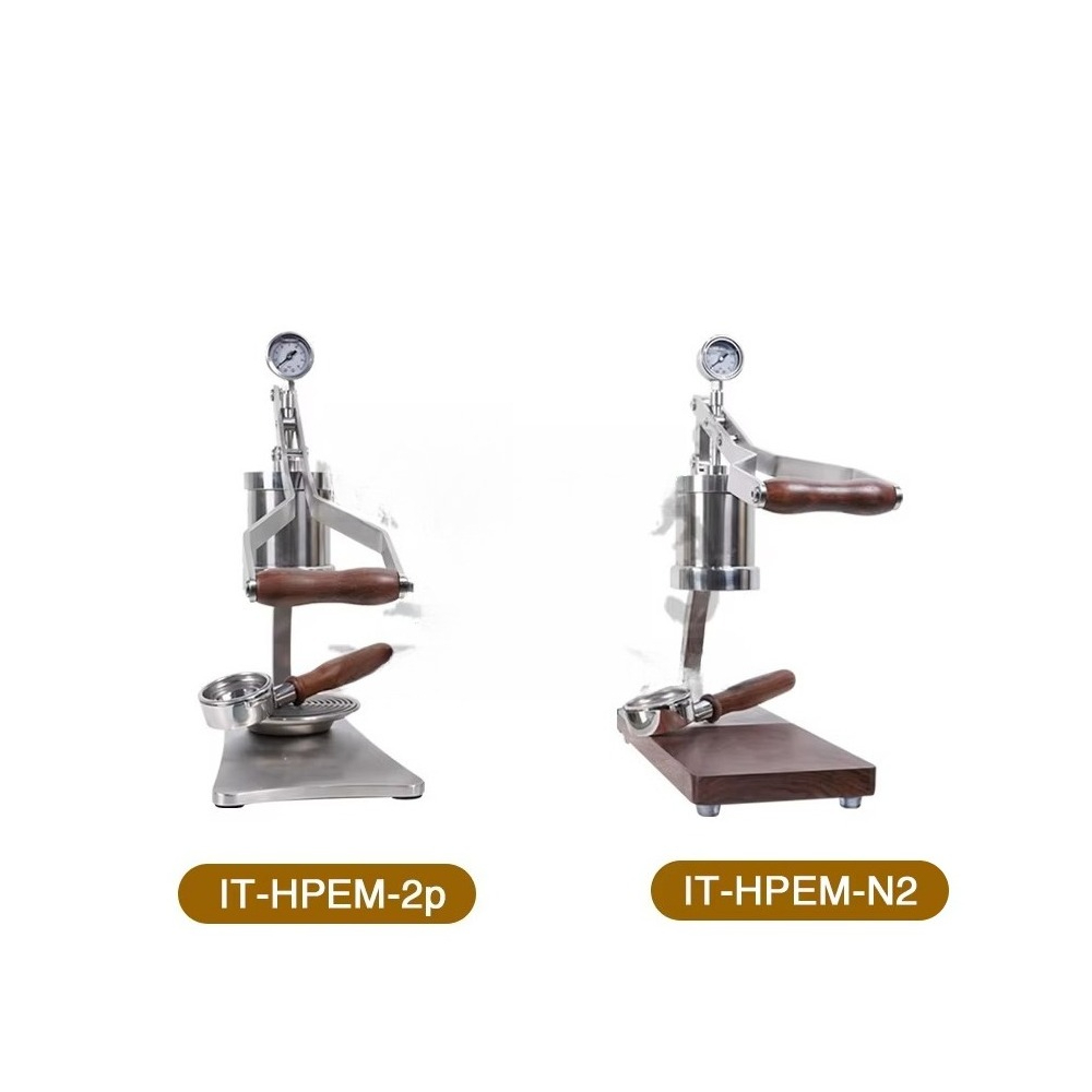 手動ハンドプレスコーヒーメーカーマシンセット バーエスプレッ - Coffee Equipment For Cafe のレビューと価格
