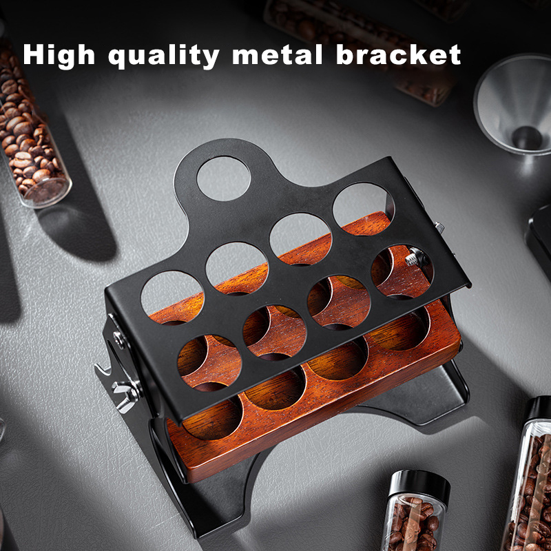22G コーヒー豆保存容器ディスプレイラックティーチューブボ - Coffee Equipment Rack のレビューと価格