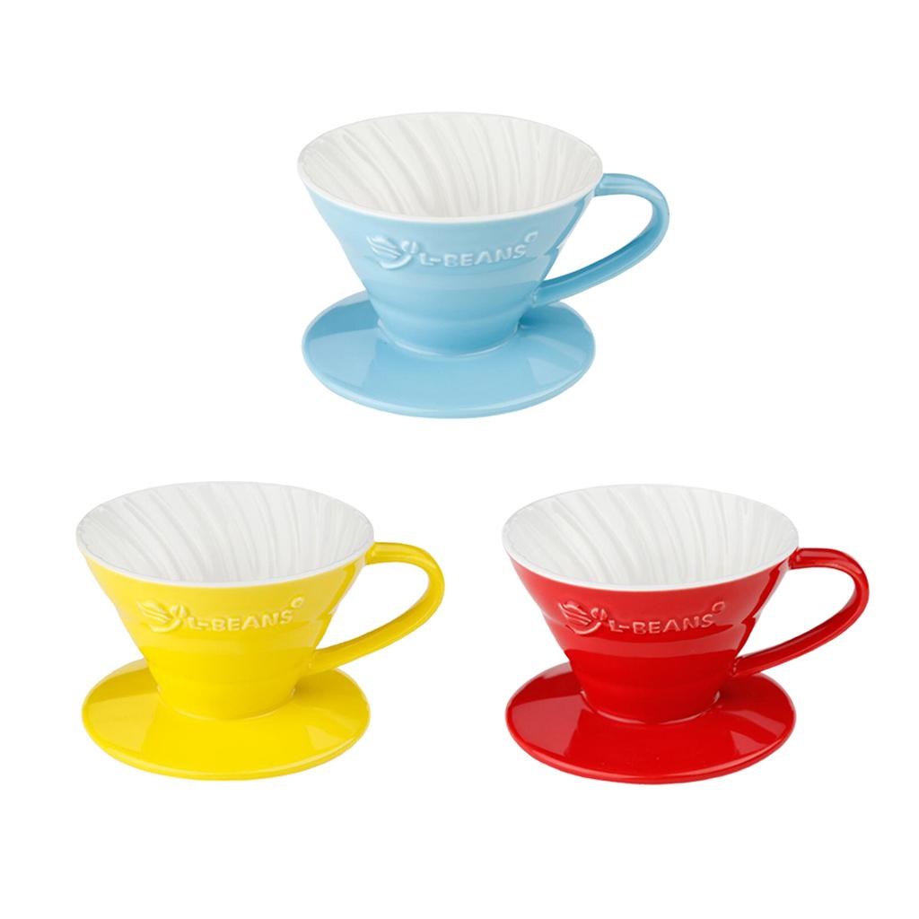 セラミック製コーヒーフィルター 再利用可能なドリッパー エス - Coffee Equipment Pour Over のレビューと価格