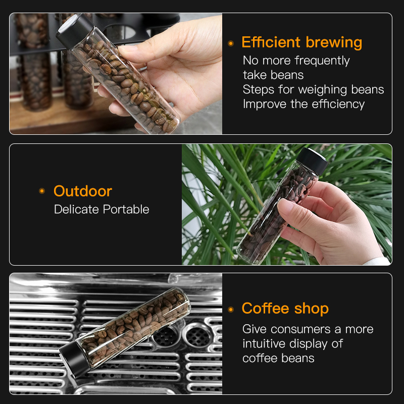 AliKisscafe コーヒー豆収納容器ディスプレイラック - Coffee Equipment Rack のレビューと価格