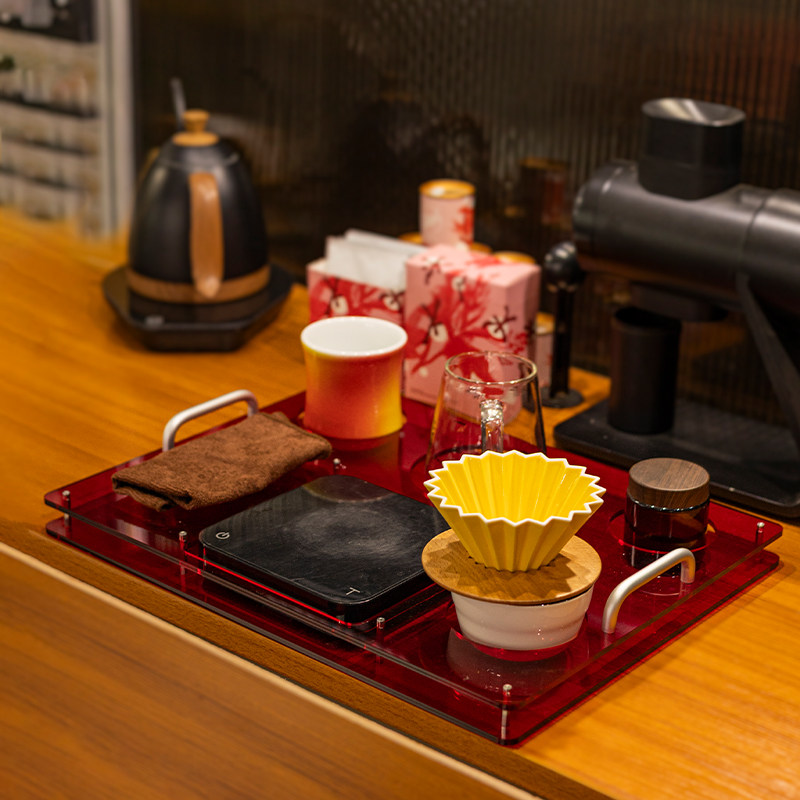 アクリル製コーヒートレイ、コーヒー器具の保管、競技用品の展示 - Coffee Equipment For Cafe のレビューと価格