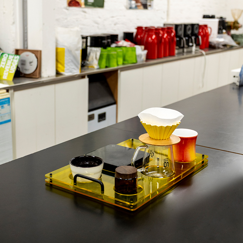 アクリル製コーヒートレイ、コーヒー器具の保管、競技用品の展示 - Coffee Equipment For Cafe のレビューと価格