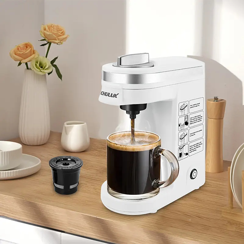 110V/220V Kカップカプセルコーヒーメーカーアメリカ - Coffee Equipment Machine のレビューと価格