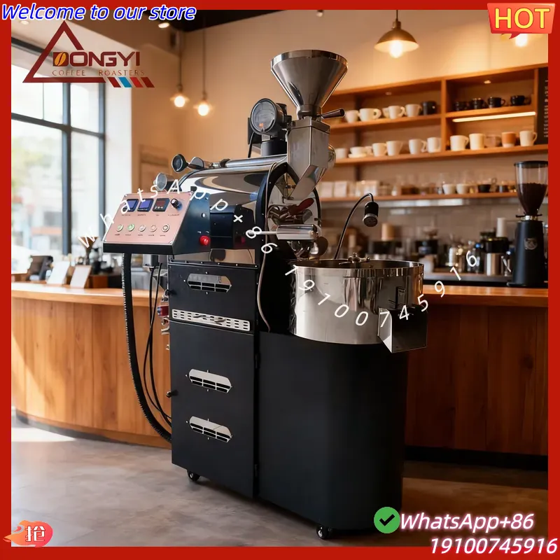 CE認証スペシャルティコーヒー焙煎機 2kg 3kg 5kg - Coffee Equipment For Cafe のレビューと価格
