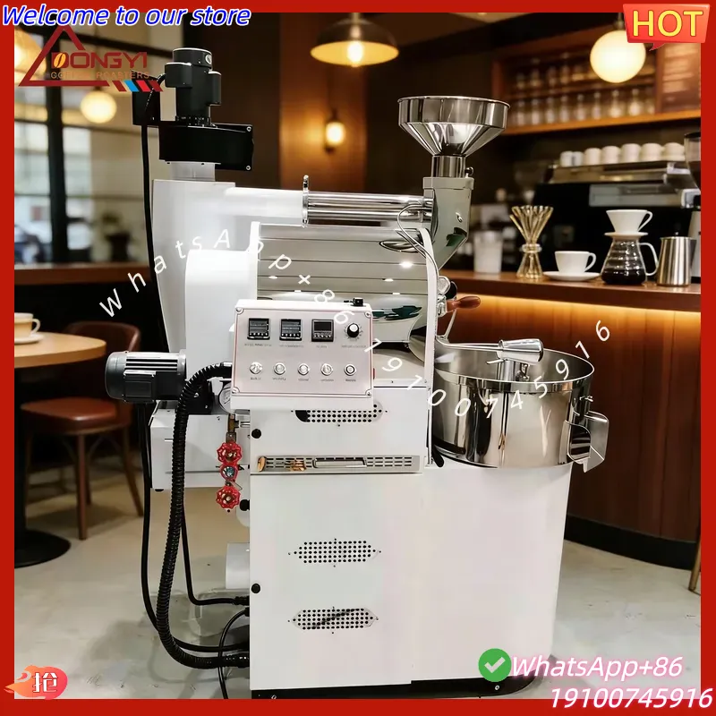CE認証スペシャルティコーヒー焙煎機 2kg 3kg 5kg - Coffee Equipment For Cafe のレビューと価格