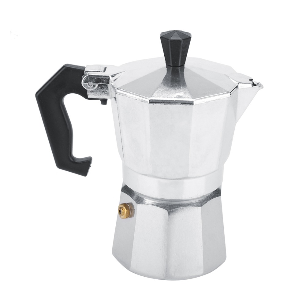 醸造器具 アルミ製モカポット 2カップサイズ シルバー エス - Coffee Equipment For Cafe のレビューと価格