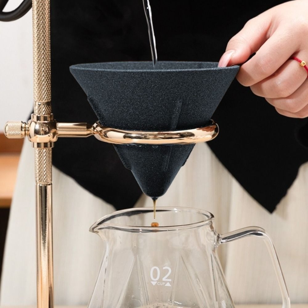 ユニークな円錐形の微多孔性セラミックコーヒーフィルター再利用 - Coffee Equipment Machine のレビューと価格