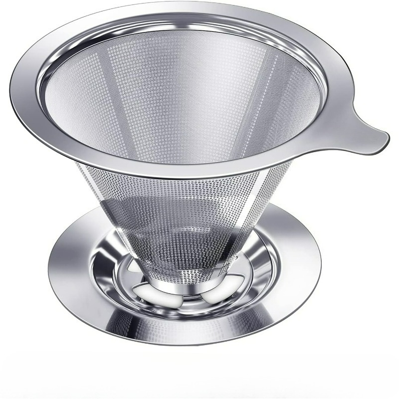 注ぐだけコーヒードリッパー 304ステンレス鋼フィルター ペ - Coffee Equipment Pour Over のレビューと価格