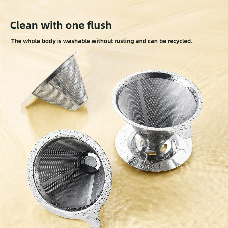 注ぐだけコーヒードリッパー 304ステンレス鋼フィルター ペ - Coffee Equipment Pour Over のレビューと価格