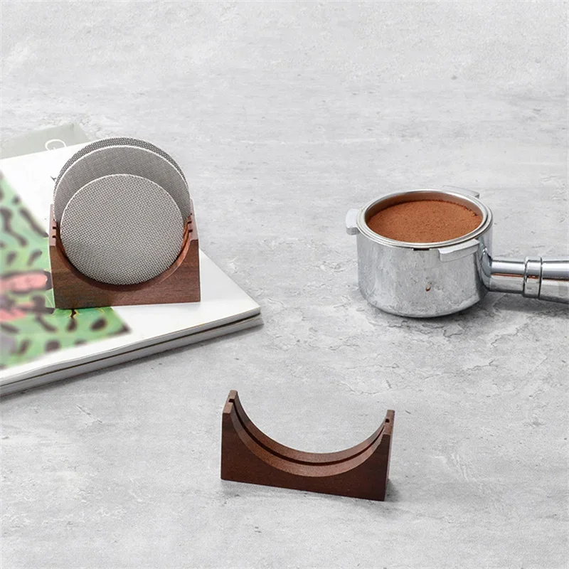 再利用可能な木製コーヒーフィルタースタンド,ユニバーサルエス - Coffee Equipment Rack のレビューと価格
