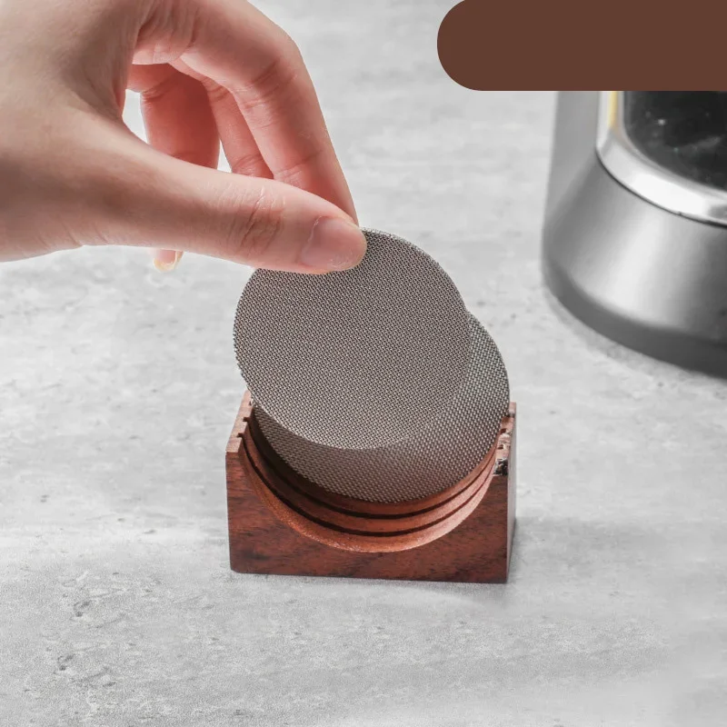 再利用可能な木製コーヒーフィルタースタンド,ユニバーサルエス - Coffee Equipment Rack のレビューと価格